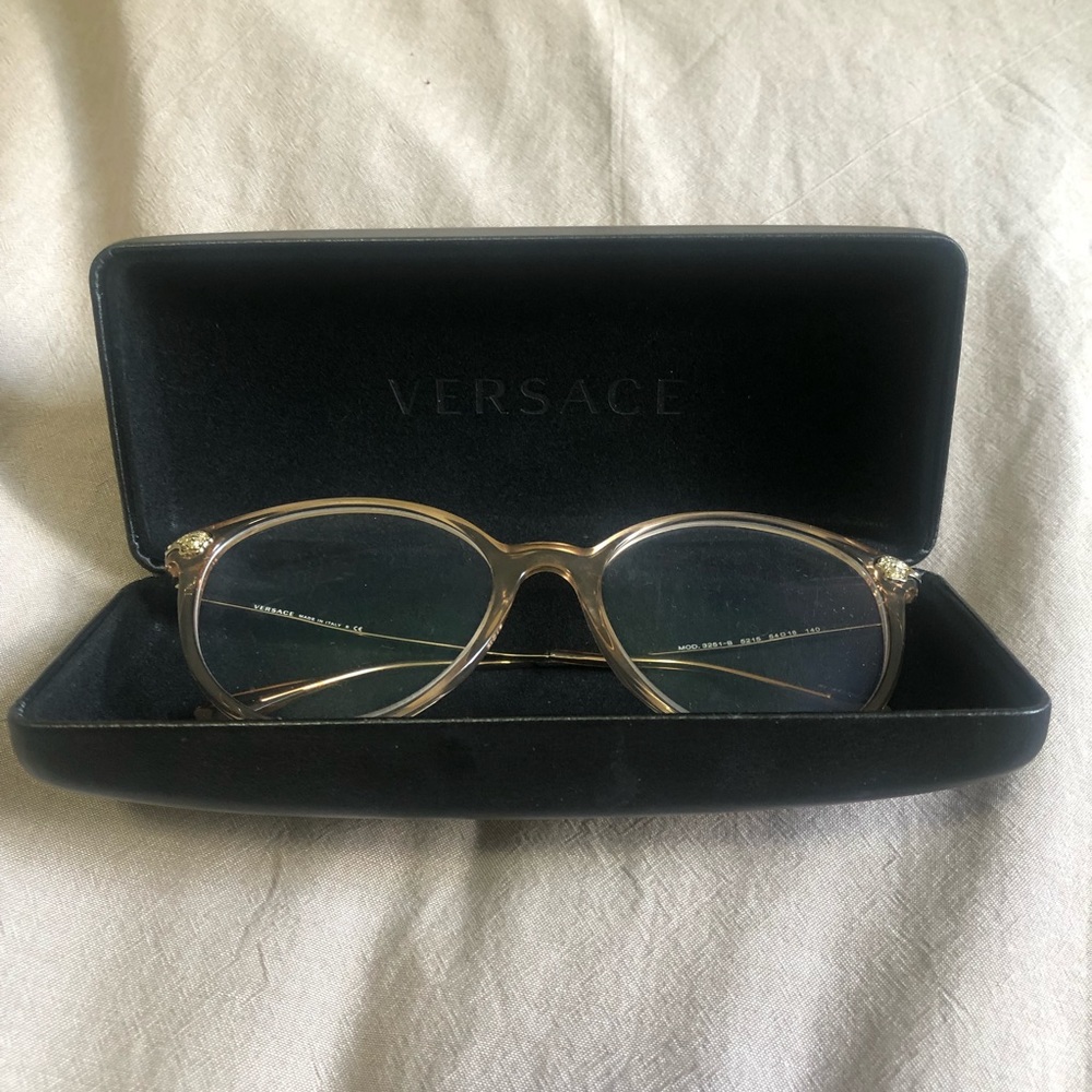 Versace prescription glasses cat eye